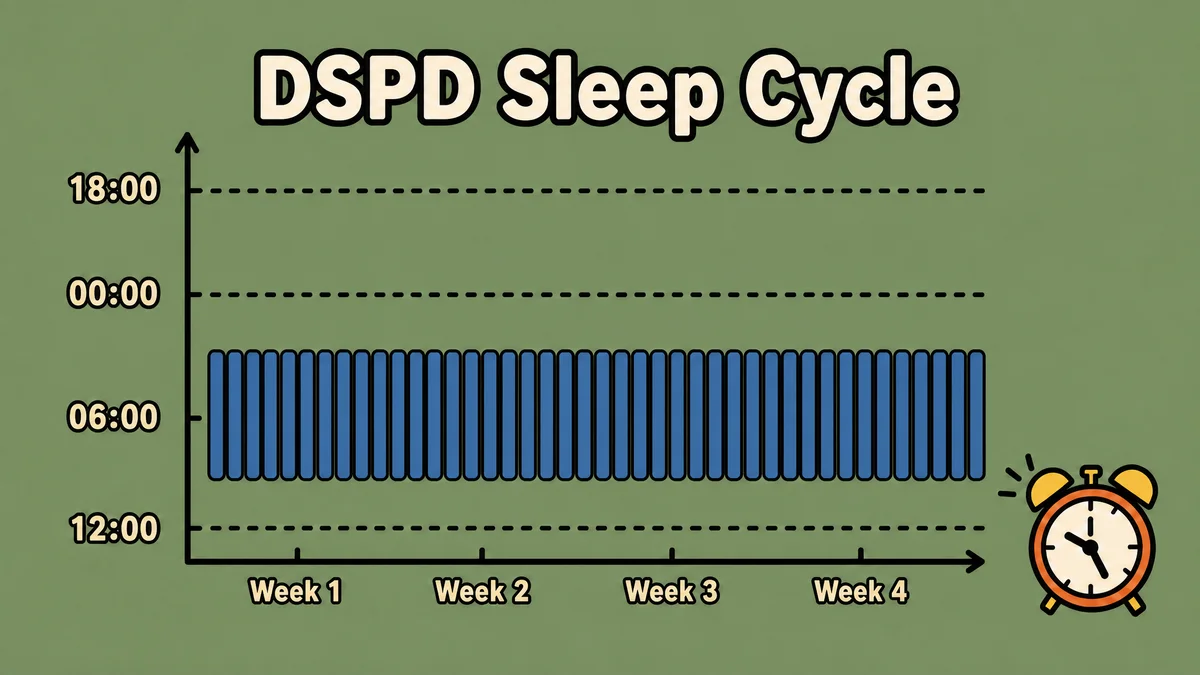 A DSPD sleep cycle