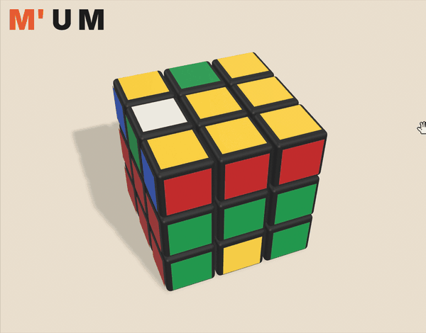 M U M' 翻转坏棱演示